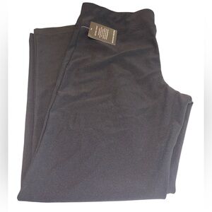 Boston Proper pants pull on elastic waist straight leg high rise Size Large NWT